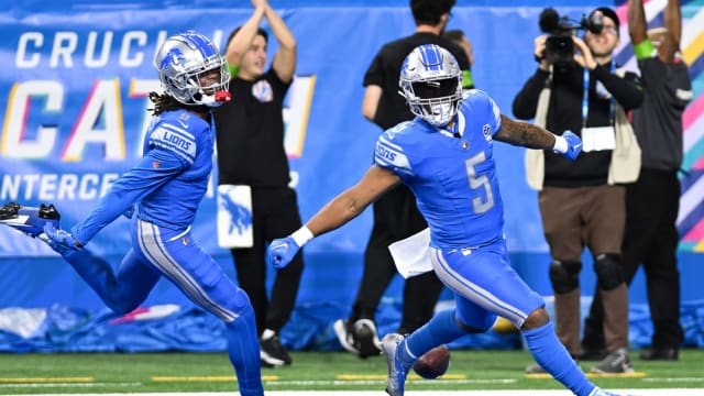 Detroit Lions running back David Montgomery